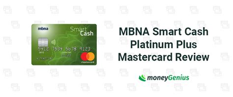 MBNA Smart Cash Platinum Plus Mastercard Review 2024